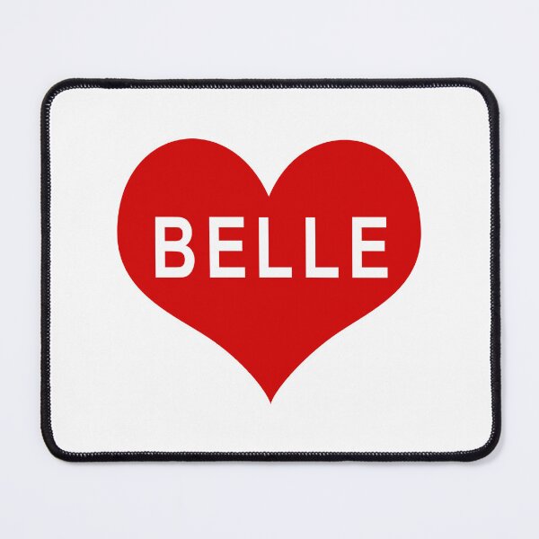 Item preview, BELLE NAME Red Love Heart designed and sold by usernamenaijan.