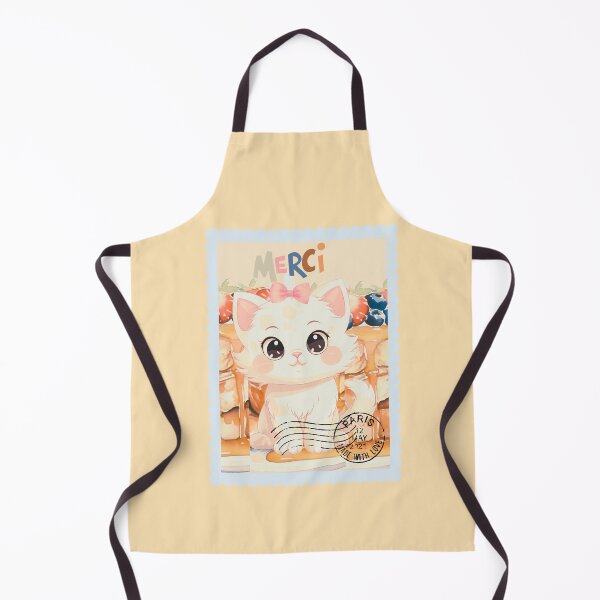 Item preview, Gatito Merci con tostadas francesas designed and sold by stargazerhill.