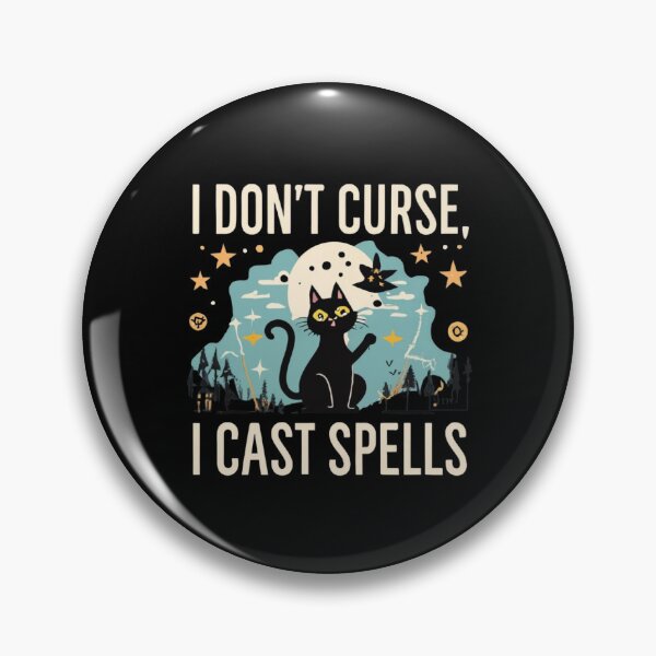 Item preview, I dont't curse, i cast spells designed and sold by LuckyFamily.
