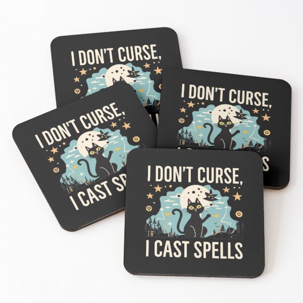Item preview, I dont't curse, i cast spells designed and sold by LuckyFamily.