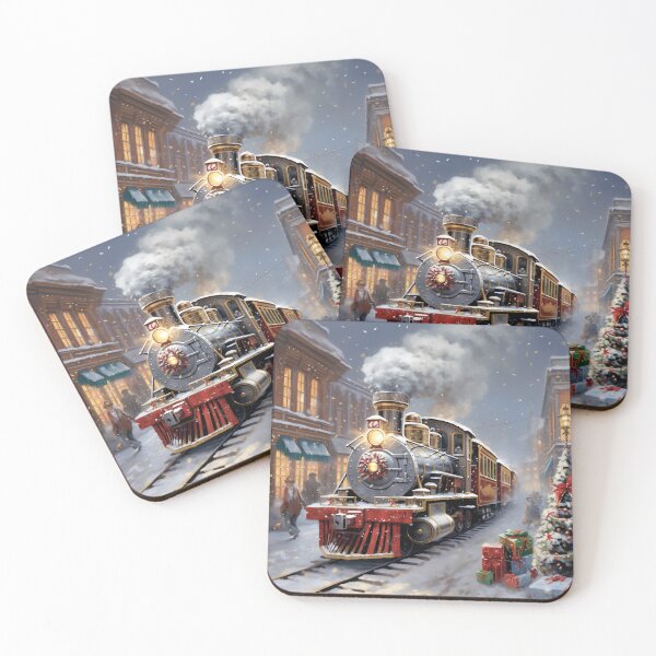 Item preview, Yuletide Express: Journey to Winter Wonderland designed and sold by flatlandorigins.