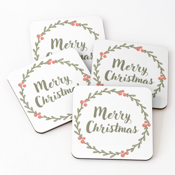Item preview, Merry Christmas Wreath Elegance | #5 Design designed and sold by beanibooi.