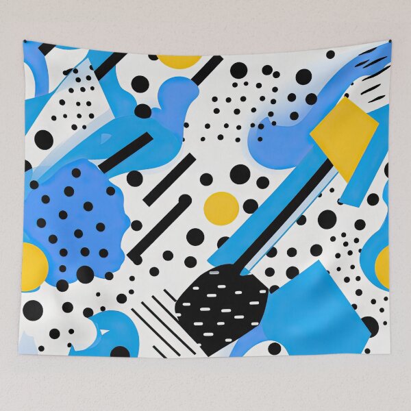 Item preview, 80s and 90s Retro Pop Pattern designed and sold by AeonAcademy.