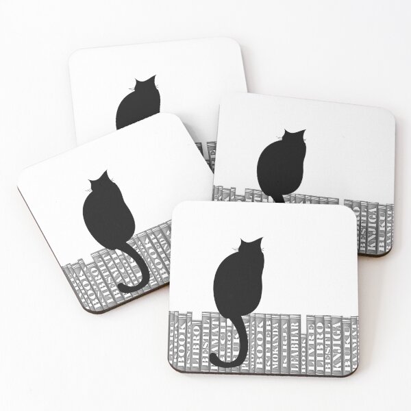 Item preview, cat, books, knowledge, love for animals, super cat, designed and sold by MjKris.