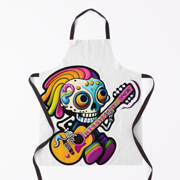 Item preview, Skeleton playing guitar designed and sold by jinmommyonline.
