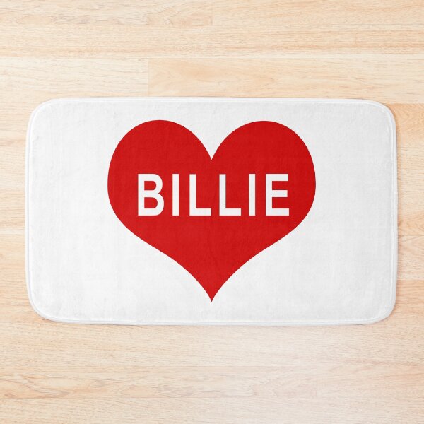 Item preview, BILLIE NAME Red Love Heart designed and sold by usernamenaijan.