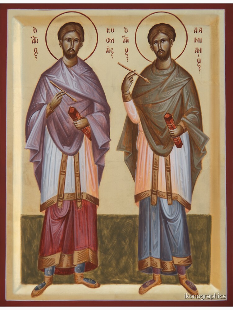 Sts Cosmas and Damian by ikonographics