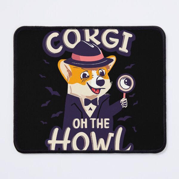Item preview, Cute Corgi on the Howl designed and sold by Witcrafters.