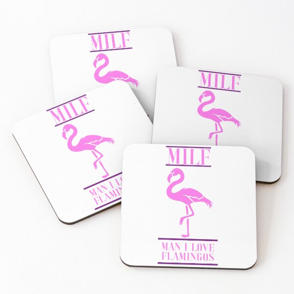 Item preview, Milf, man i love flamingos designed and sold by GodsOfArt.