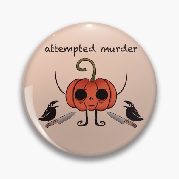 Item preview, Attempted Murder & Pip designed and sold by GrumpyPip.