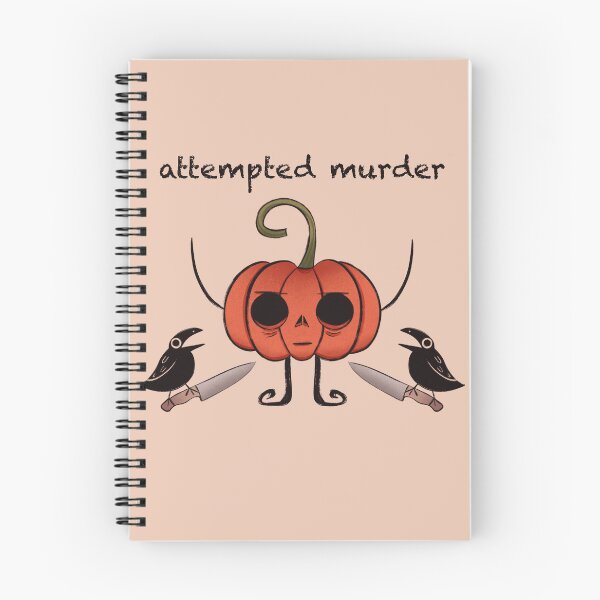 Item preview, Attempted Murder & Pip designed and sold by GrumpyPip.