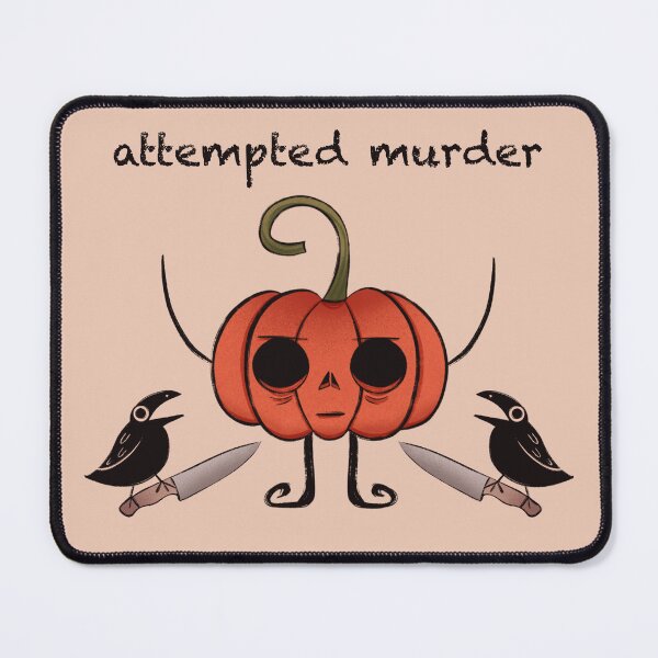 Item preview, Attempted Murder & Pip designed and sold by GrumpyPip.