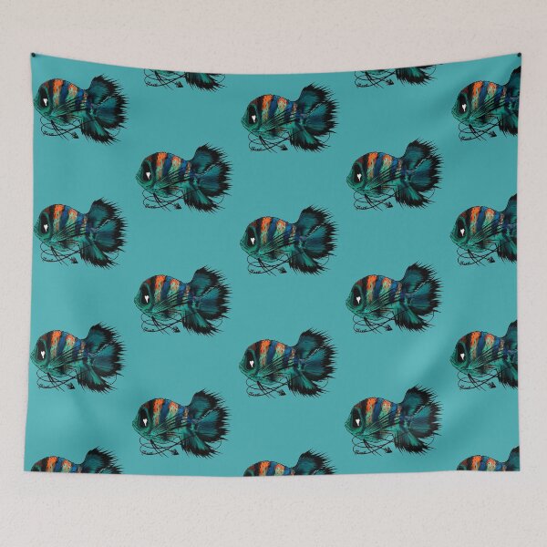Item preview, Zombie saltwater fish designed and sold by EMMJ-ART.