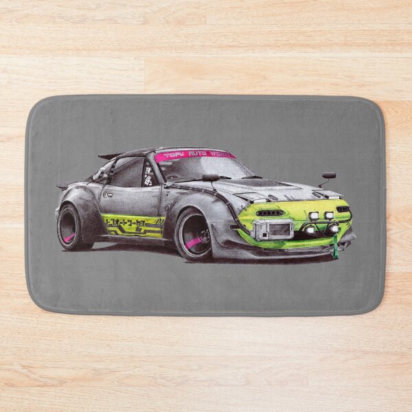 Item preview, Cyberpunk Mazda Miata MX-5. designed and sold by Car drawings by Pavlo Scherbatyuk.