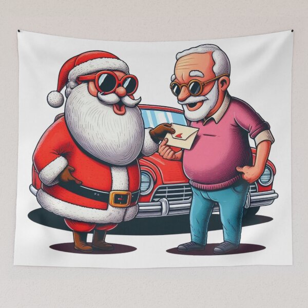 Item preview, Santa Claus and the drivers4 designed and sold by KalinsAtelier.