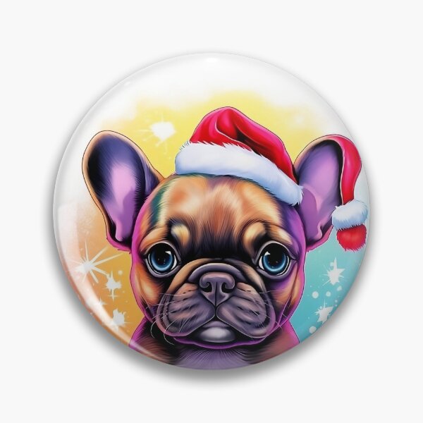 Item preview, Cortar Pappy buldog francés en traje navideño designed and sold by Catrisz.