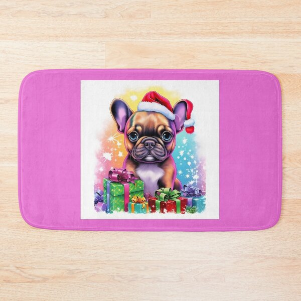 Item preview, Cortar Pappy buldog francés en traje navideño designed and sold by Catrisz.