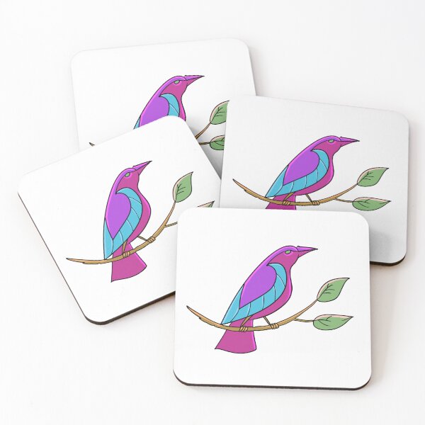 Item preview, colorful bird designed and sold by circaniabc.