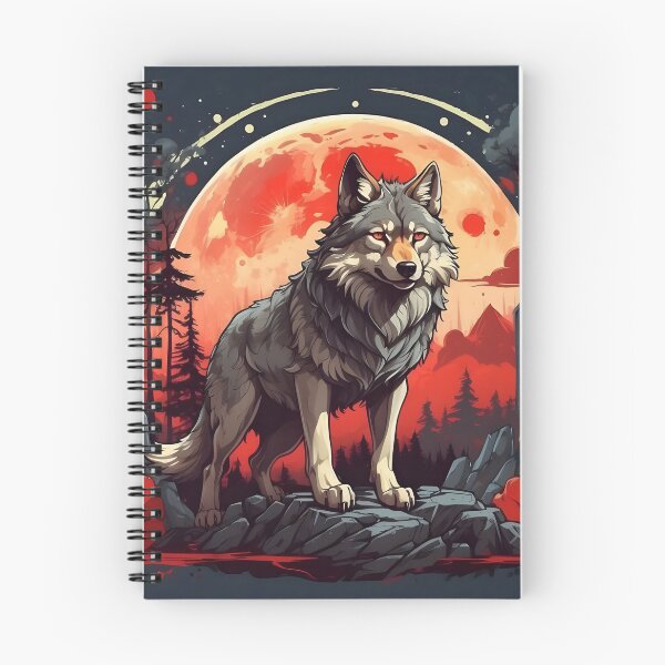 Item preview, In a mesmerizing and enchanting image, the main subject is a majestic and lifelike gray wolf. designed and sold by Pedro Ramiro.