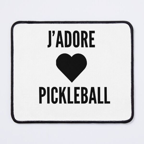 Item preview, I LOVE Pickleball in French! Pickleball Lovers, Gift for Pickleball Players. designed and sold by poshprintlab.
