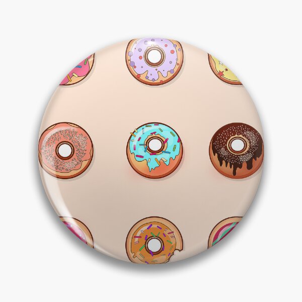 Item preview, Pattern of donuts designed and sold by KAY Artists.