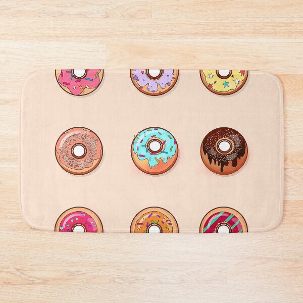 Item preview, Pattern of donuts designed and sold by KAY Artists.