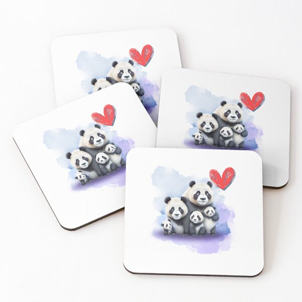 Item preview, Happy Panda Family designed and sold by NickTaroDesign.