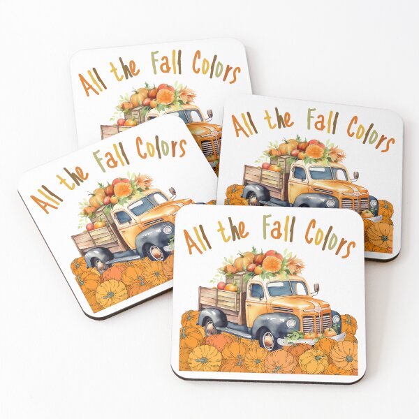 Item preview, All The Fall Colors bright glowing autumn colours designed and sold by wejollydigitals.