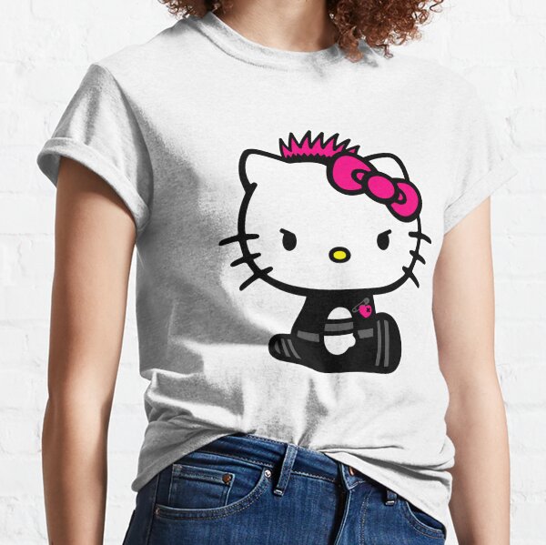Create meme hello kitty emo, hello kitty, roblox t-shirt for