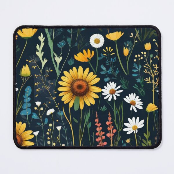 Item preview, Blossoms in the Wild: A Majestic Tapestry of Nature's Wildflowers - Embracing the Beauty of the Natural World designed and sold by NaaEchDesign ⭐⭐⭐⭐⭐.