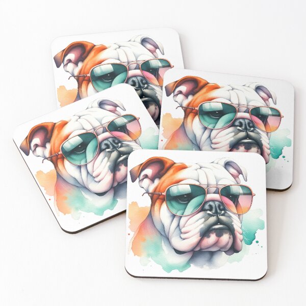 Item preview, Cool Canine Vibes designed and sold by WatercolorWhisk.