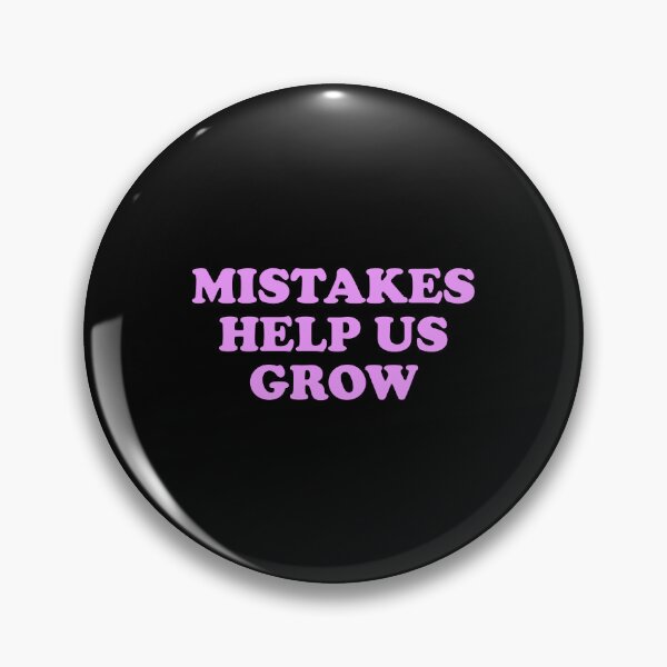 Item preview, Mistakes Help Us Grow designed and sold by Inspirationmotivation.