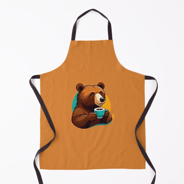 Item preview, Brown Bear Sipping Coffee designed and sold by Devo07.