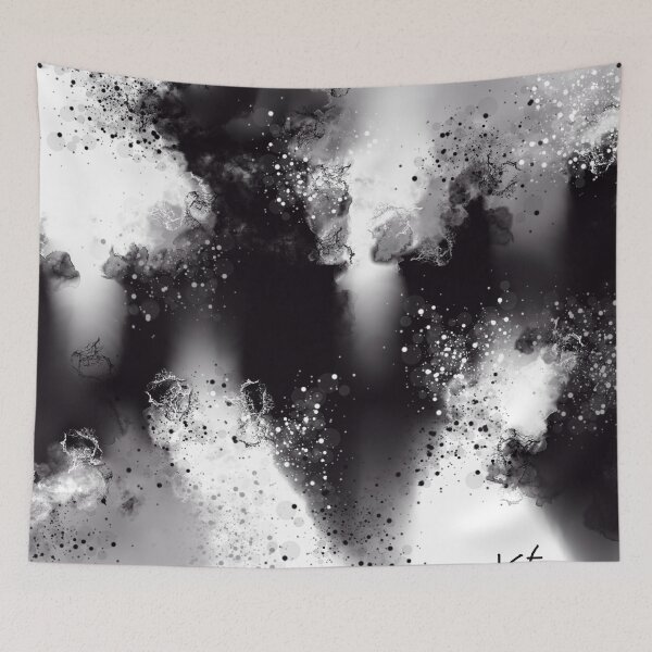 Item preview, Shades Of Gray - Black White Gray Monochrome Abstract designed and sold by Joey Santiago.