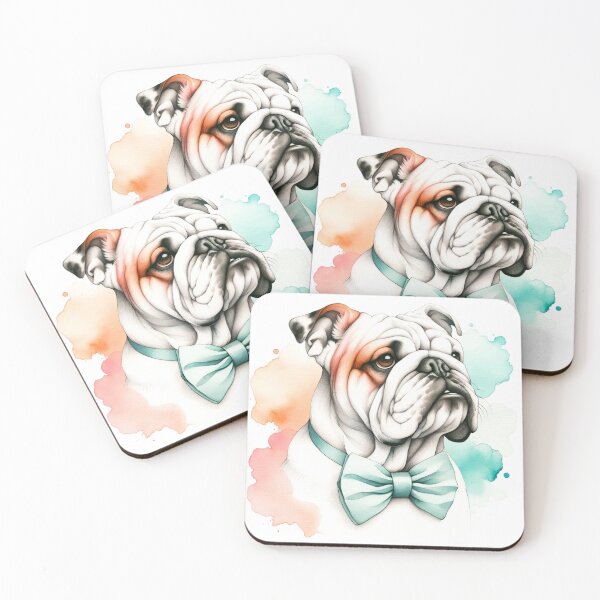 Item preview, Dapper Bulldog Debonair designed and sold by WatercolorWhisk.