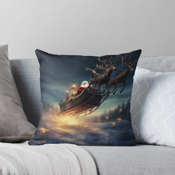 Item preview, Santa's Stellar Sojourn: Magic Above the Pines designed and sold by flatlandorigins.