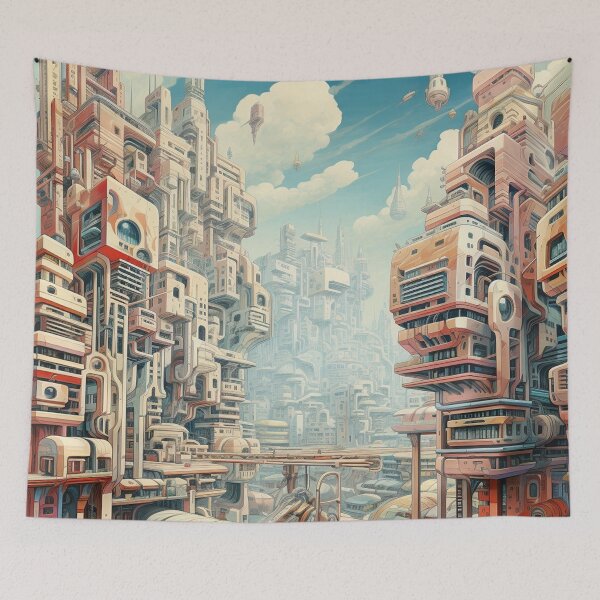 Item preview, Future city designed and sold by supersanko.