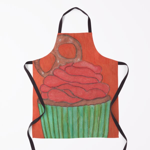 Item preview, Cupcake with pretzel  designed and sold by Artbysarah23.