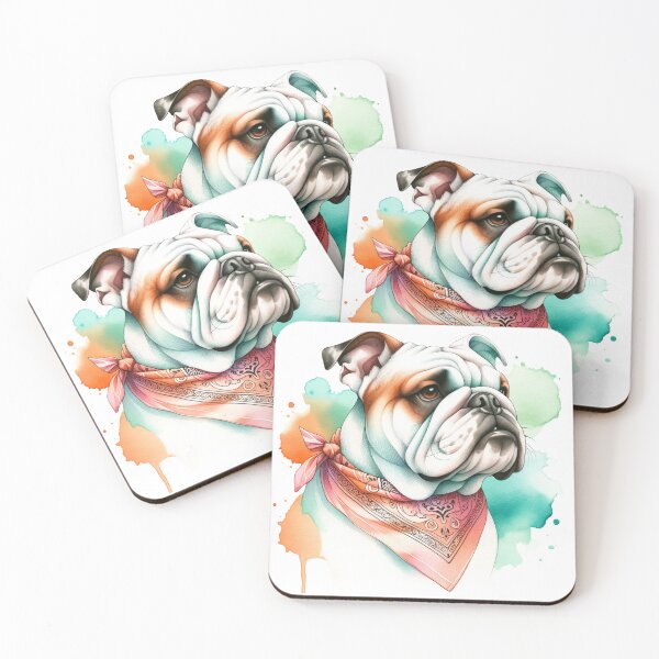 Item preview, Bohemian Bulldog Bliss designed and sold by WatercolorWhisk.