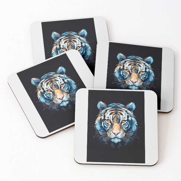 Item preview, Poly Art Tiger designed and sold by Durro.