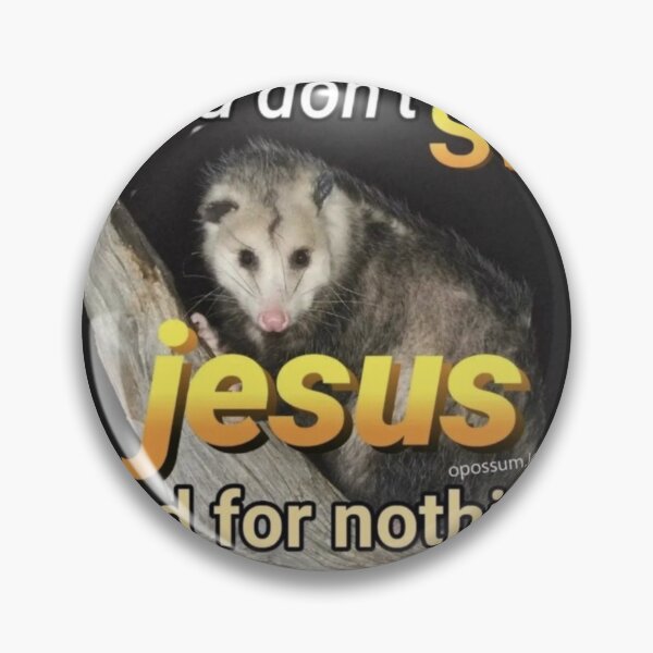 Item preview, if you dont sin jesus died for nothing designed and sold by cbbagedesign.