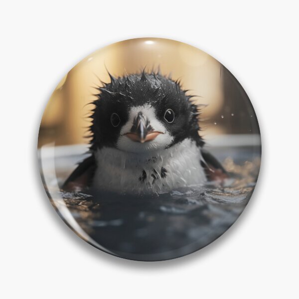 Item preview, Penguin in a bathtub designed and sold by Brendon987.