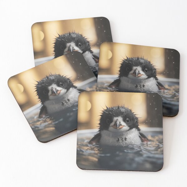 Item preview, Penguin in a bathtub designed and sold by Brendon987.