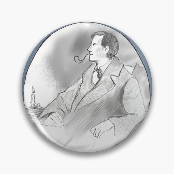 Item preview, Sherlock Holmes portrait  designed and sold by Mauveink.