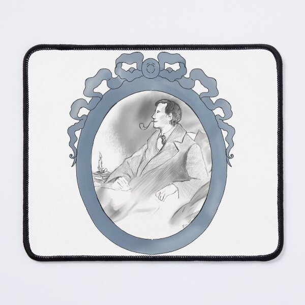 Item preview, Sherlock Holmes portrait designed and sold by Mauveink.