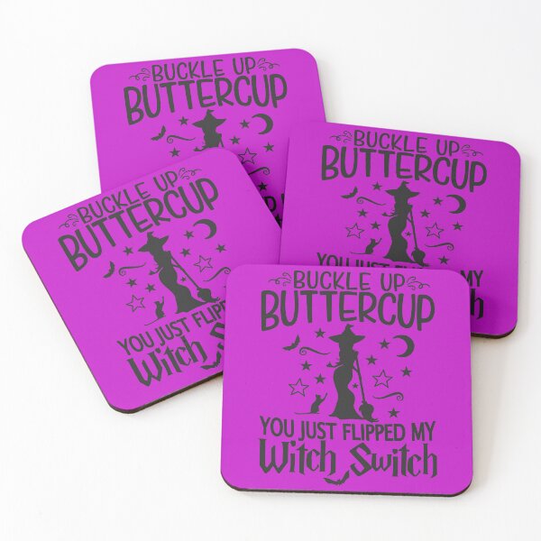 Item preview, Funny Halloween Buttercup Flipped Witch Switch  designed and sold by UniQueensShop.