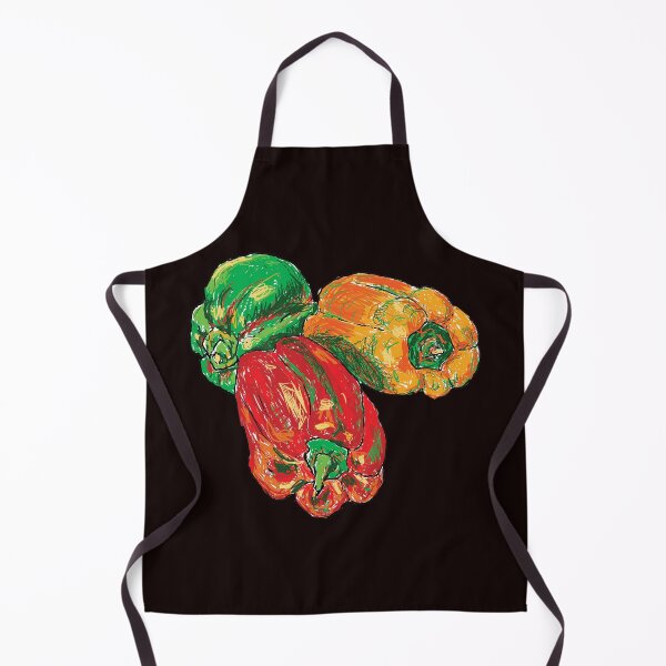 Item preview, A red, green and orange pepper designed and sold by SHARON NAKAR.