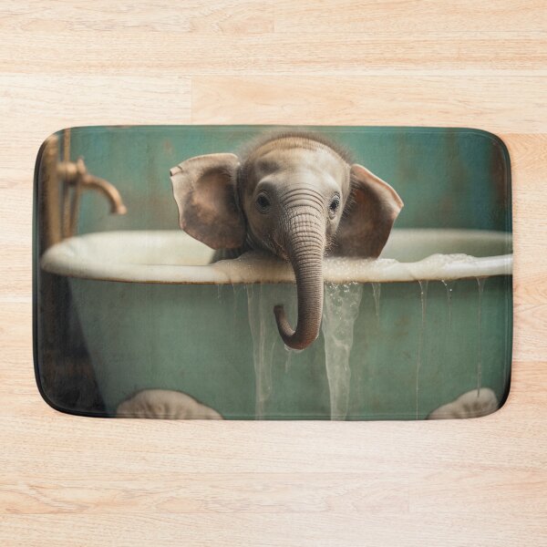 Item preview, Elephant in a bathtub designed and sold by Brendon987.