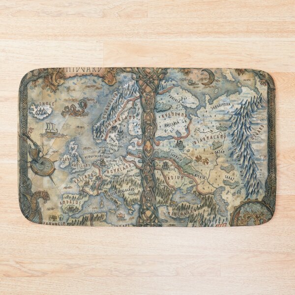 Item preview, Midgard (Gods of the Ragnarok Era) designed and sold by MattLarkinBooks.