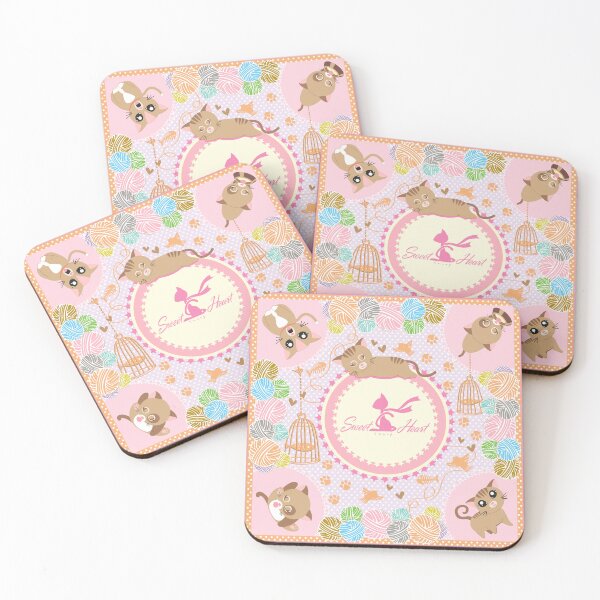 Item preview, Cat pink designed and sold by SweetheartTH.